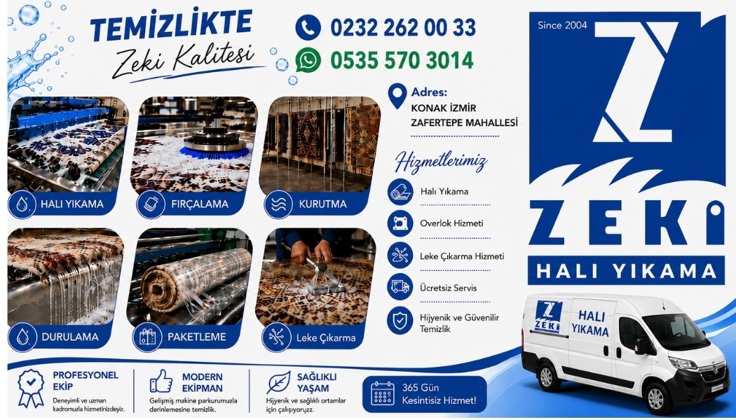 Konak Zafertepe Mahallesi Halı Yıkama Standartları